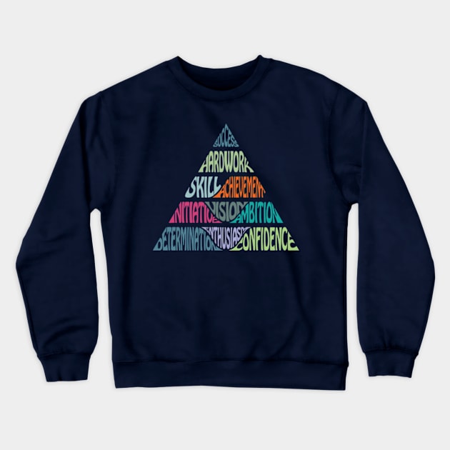 Pyramid Crewneck Sweatshirt by My Artsam